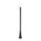 Z-Lite Laurent Outdoor Post Mounted Fixture, 1-Light, 12 In.W x 109.75 In.H, Black/Opal 597PHB-519P-BK - alternate 5